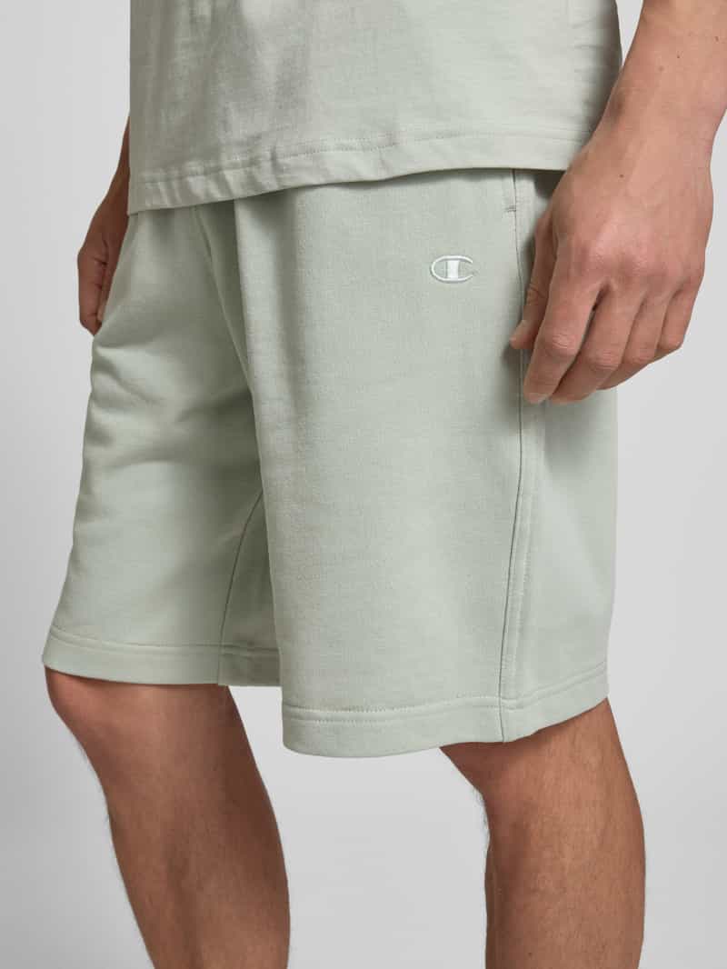Champion Relaxed fit sweatbermuda met logostitching model 'ICONS'