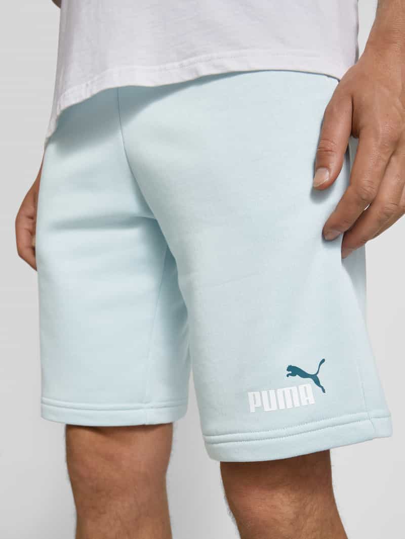 PUMA PERFORMANCE Regular fit sweatshorts met labelprint