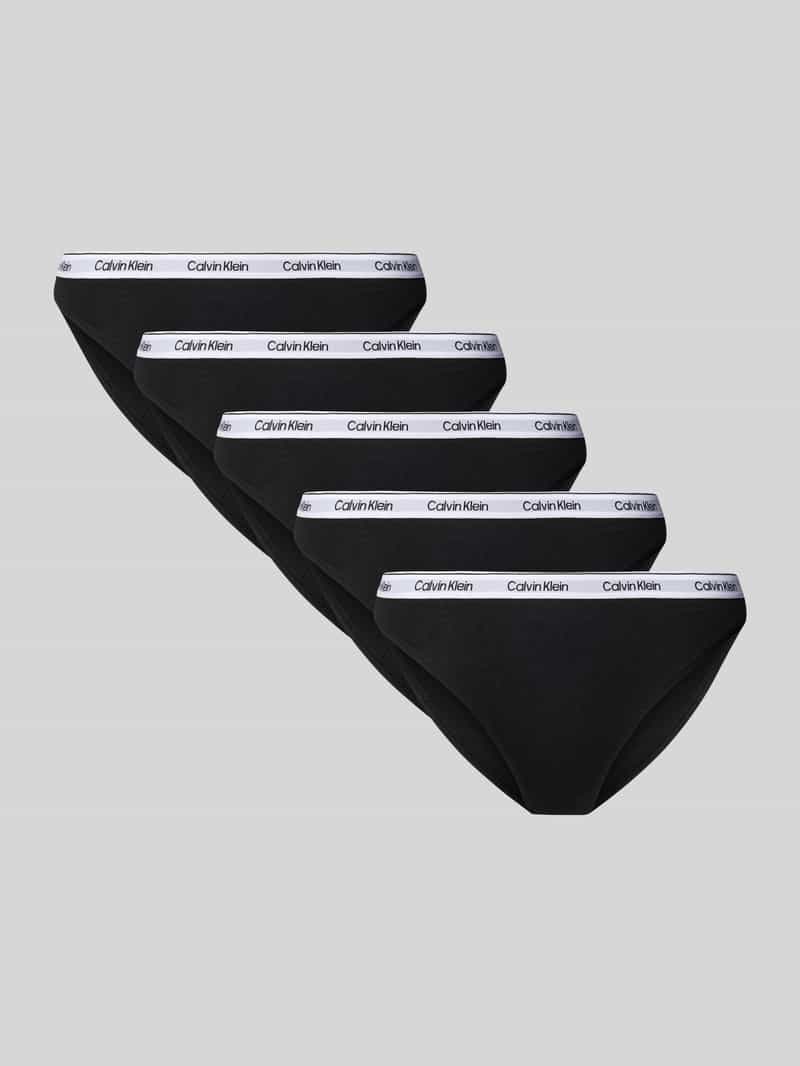 Calvin Klein Underwear Slip met elastische band in een set van 5 stuks