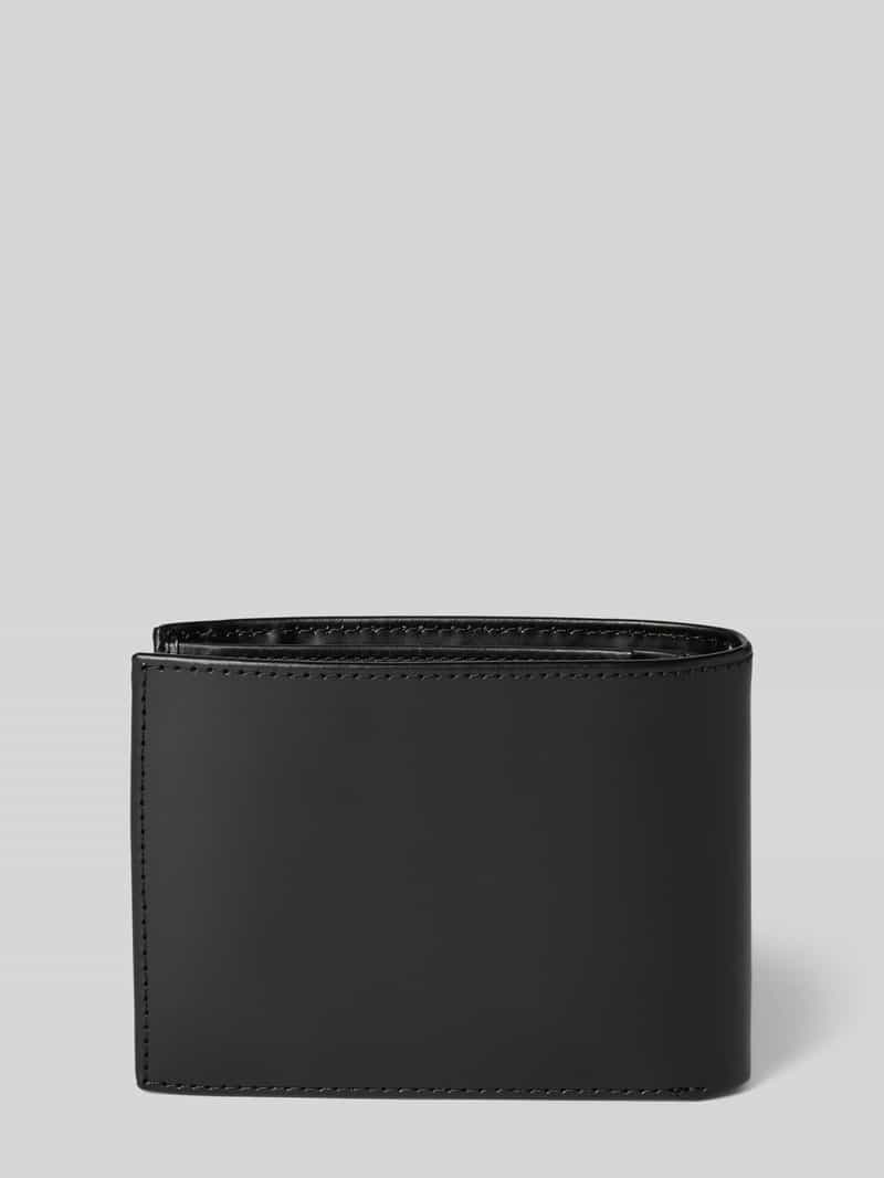 CK Calvin Klein Leren portemonnee met labelprint model 'CK SMOOTH'
