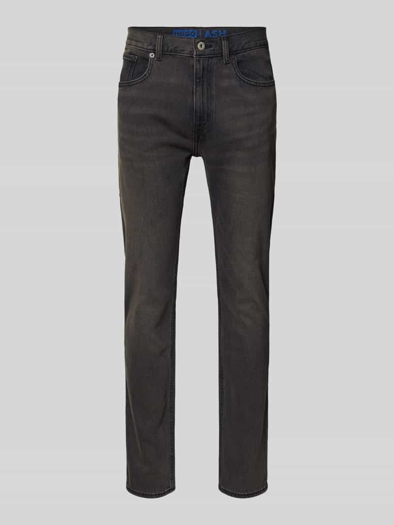 Hugo Blue Slim fit jeans van katoenmix model 'ASH'