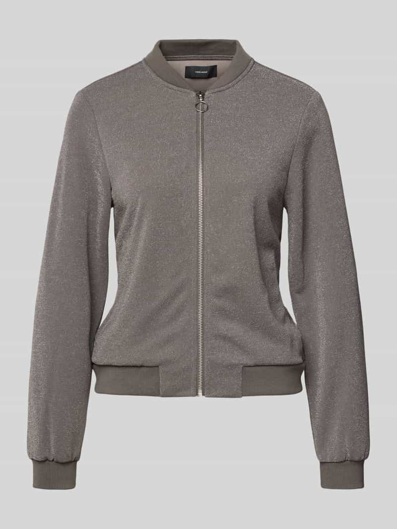 Vero Moda Regular fit bomberjack met collegekraag model 'BERLIN'