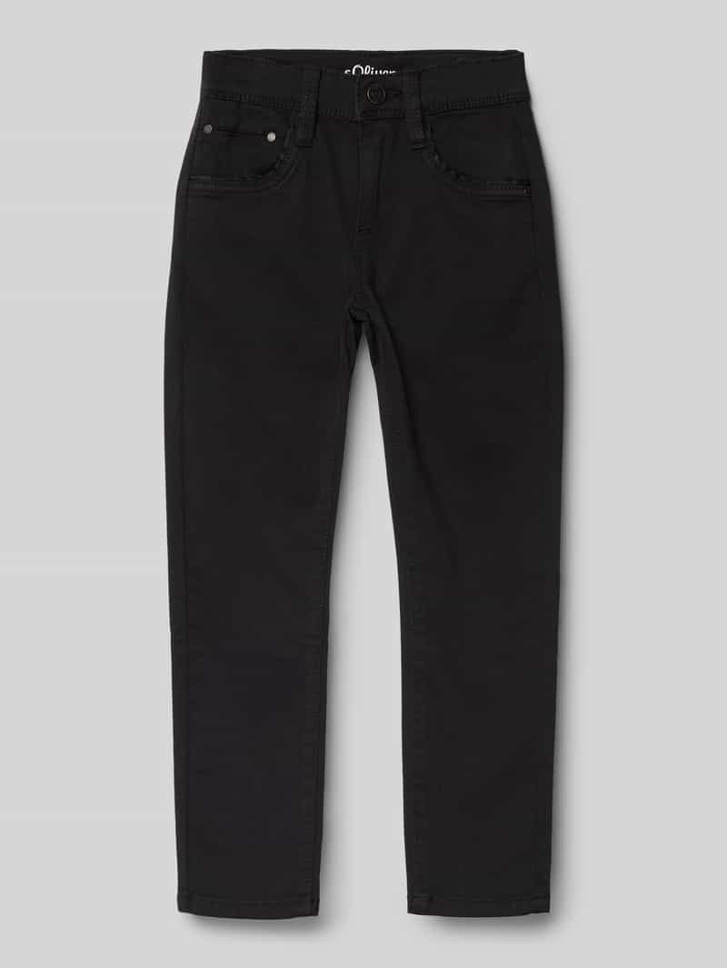 s.Oliver RED LABEL Slim fit jeans met katoen