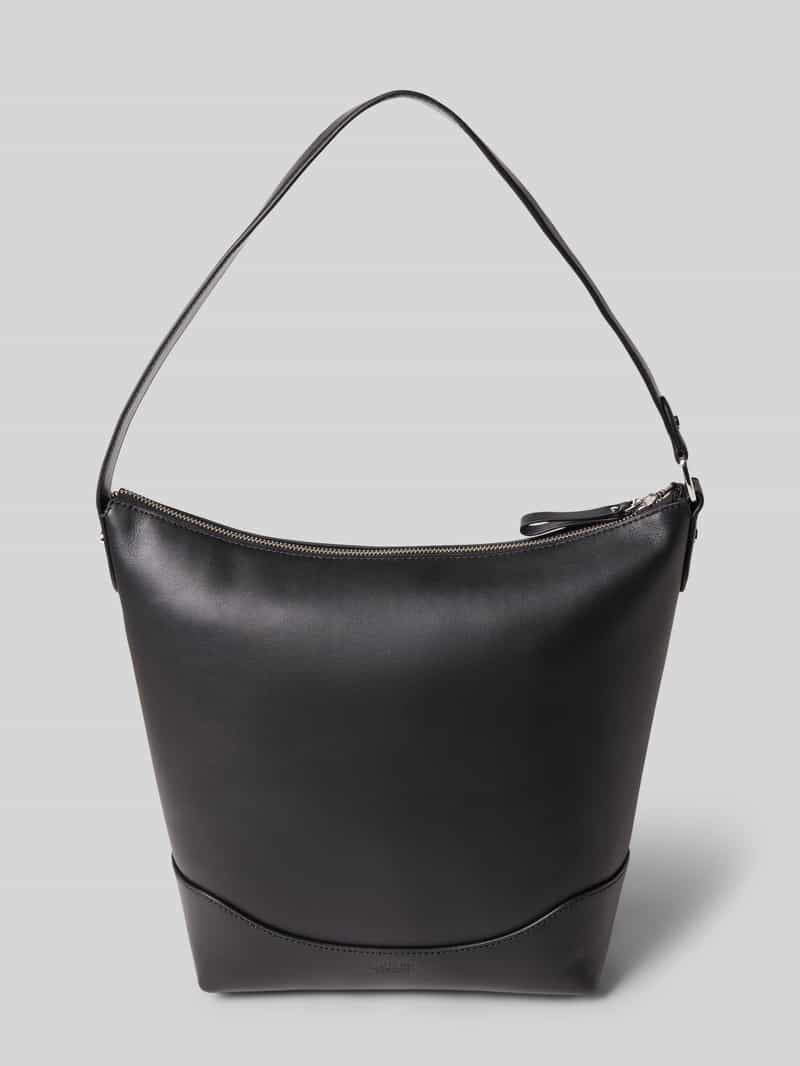 Lauren Ralph Lauren Leren handtas met siernaad