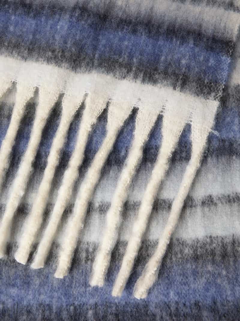 Pieces Sjaal met franjes model 'MARLA'