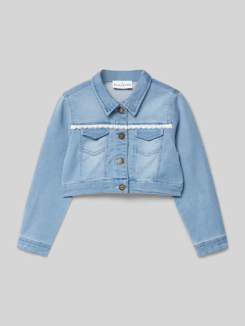 DANAMADE Jeansjack met borstklepzakken