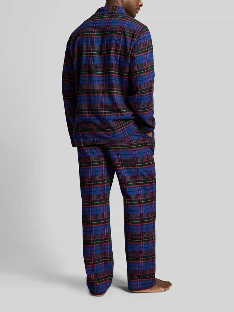 Polo Ralph Lauren Underwear Pyjama-set van puur katoen met berenborduursel