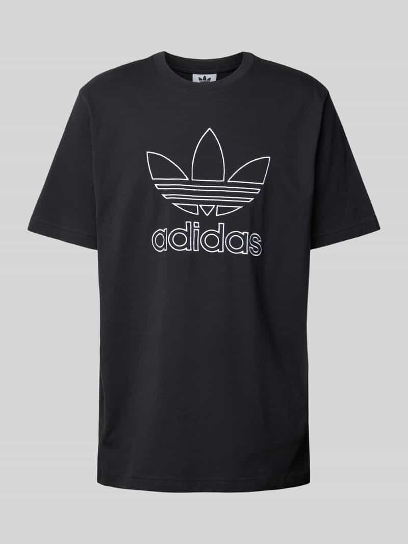 adidas Originals T-shirt met labelprint