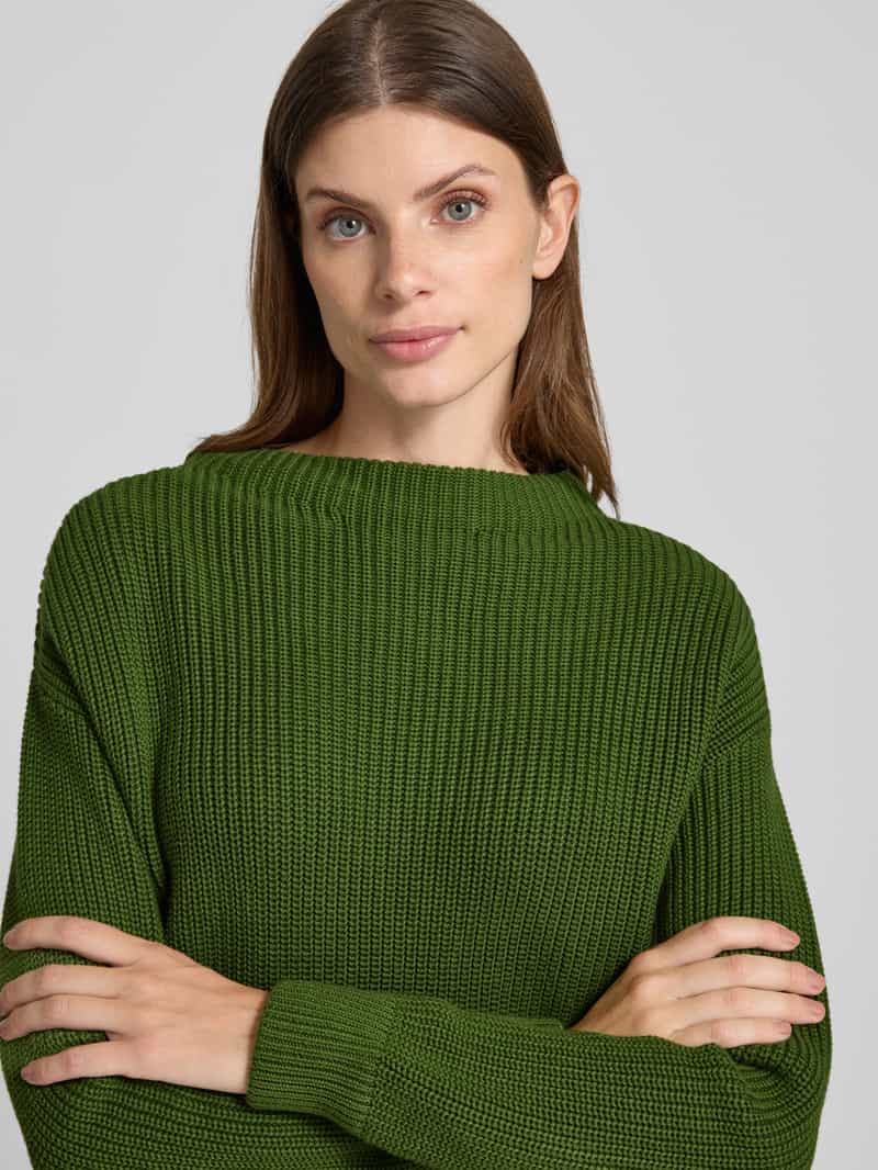 Jake*s Casual Gebreide pullover met ribboorden