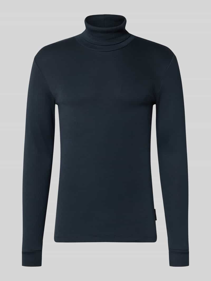 Marc O'Polo Shaped fit shirt met lange mouwen van puur katoen met col