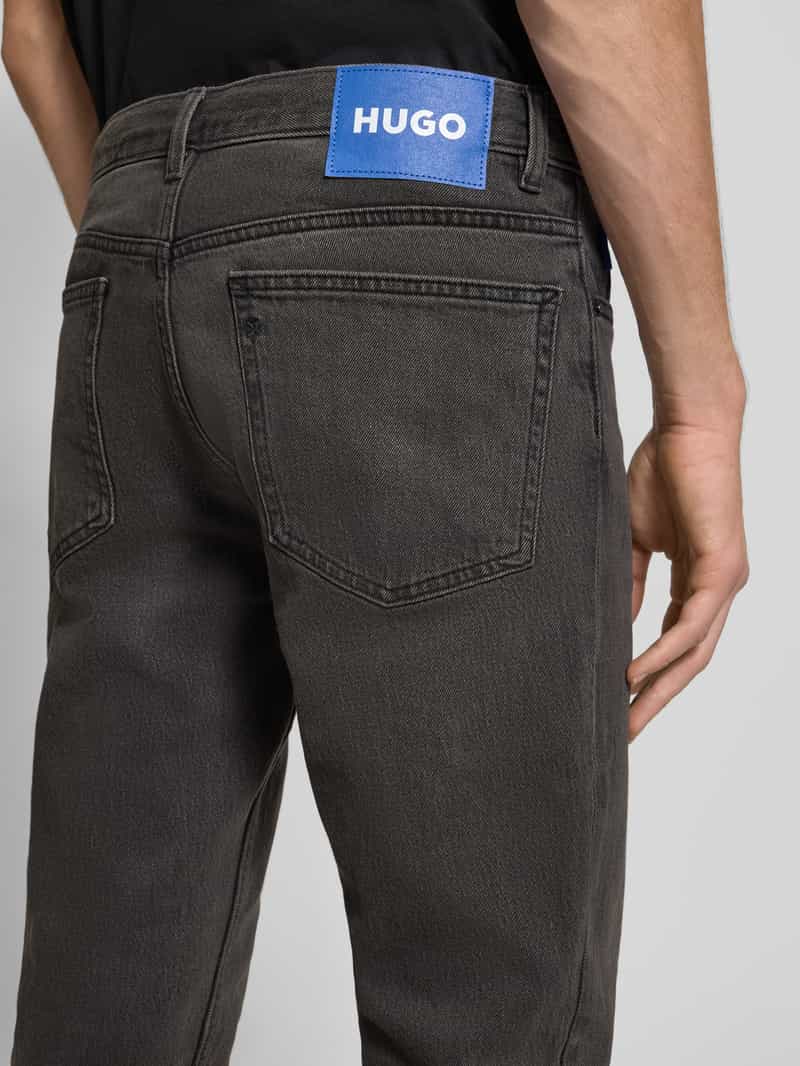 Hugo Blue Slim fit jeans van katoenmix model 'ASH'