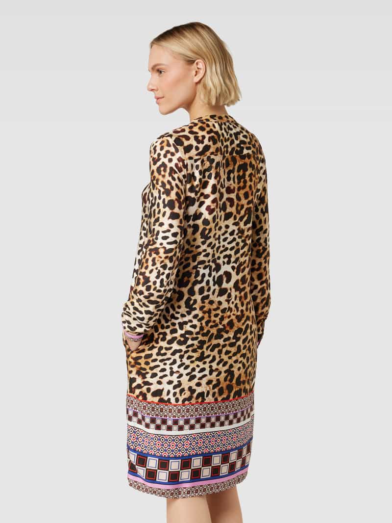 Tuniekjurk van viscose met dierenprint Emily Van den Bergh