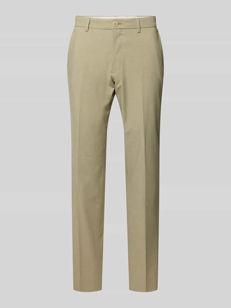 s.Oliver BLACK LABEL Regular fit pantalon met viscose