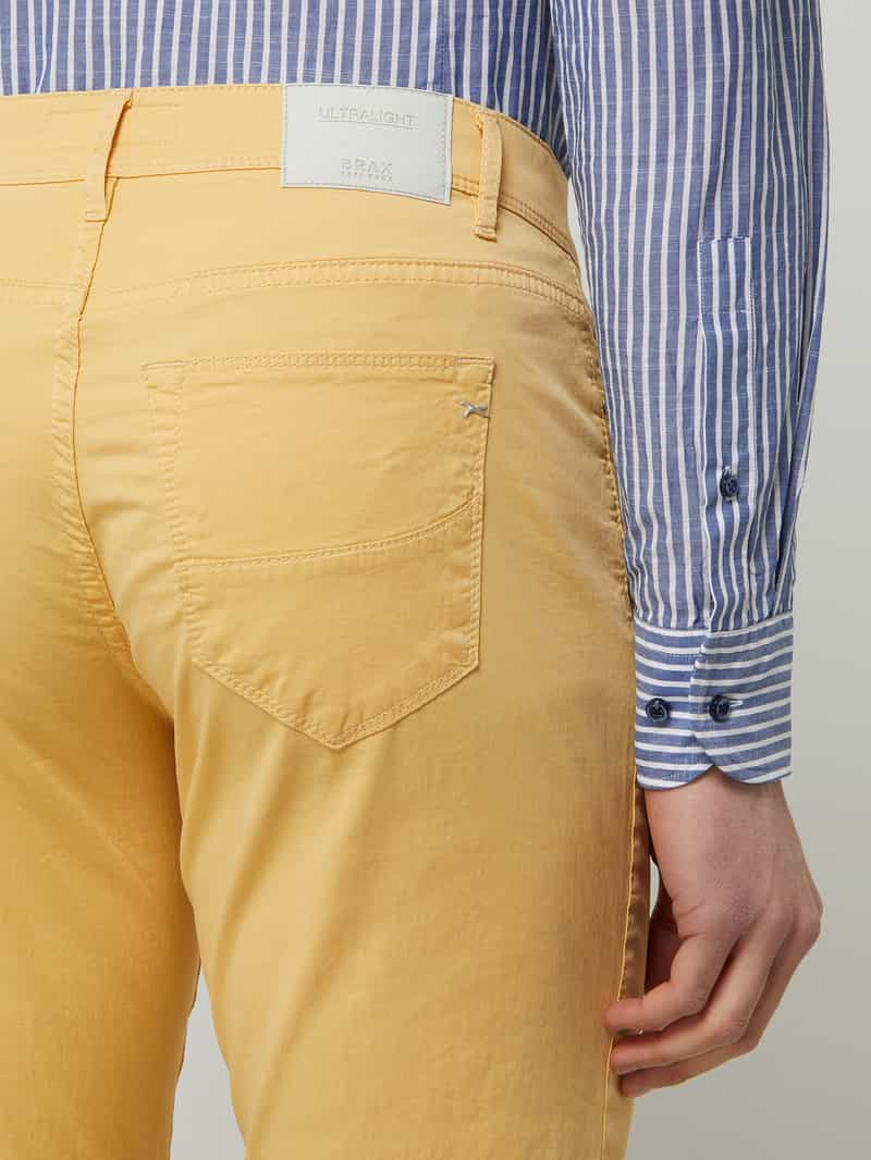 BRAX Straight fit broek met stretch model 'Cadiz'