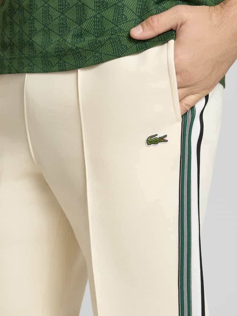 Lacoste Regular fit sweatpants van katoenmix