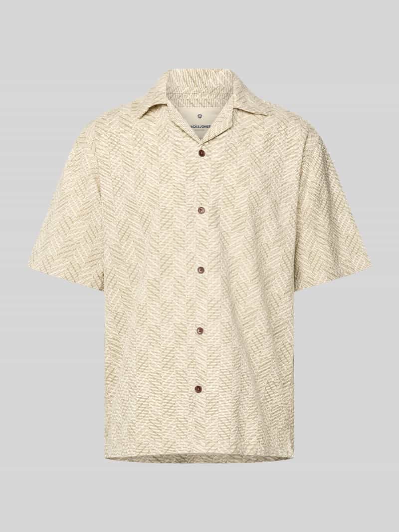 jack & jones Regular fit vrijetijdsoverhemd met resortkraag model 'BLUVINCENT'