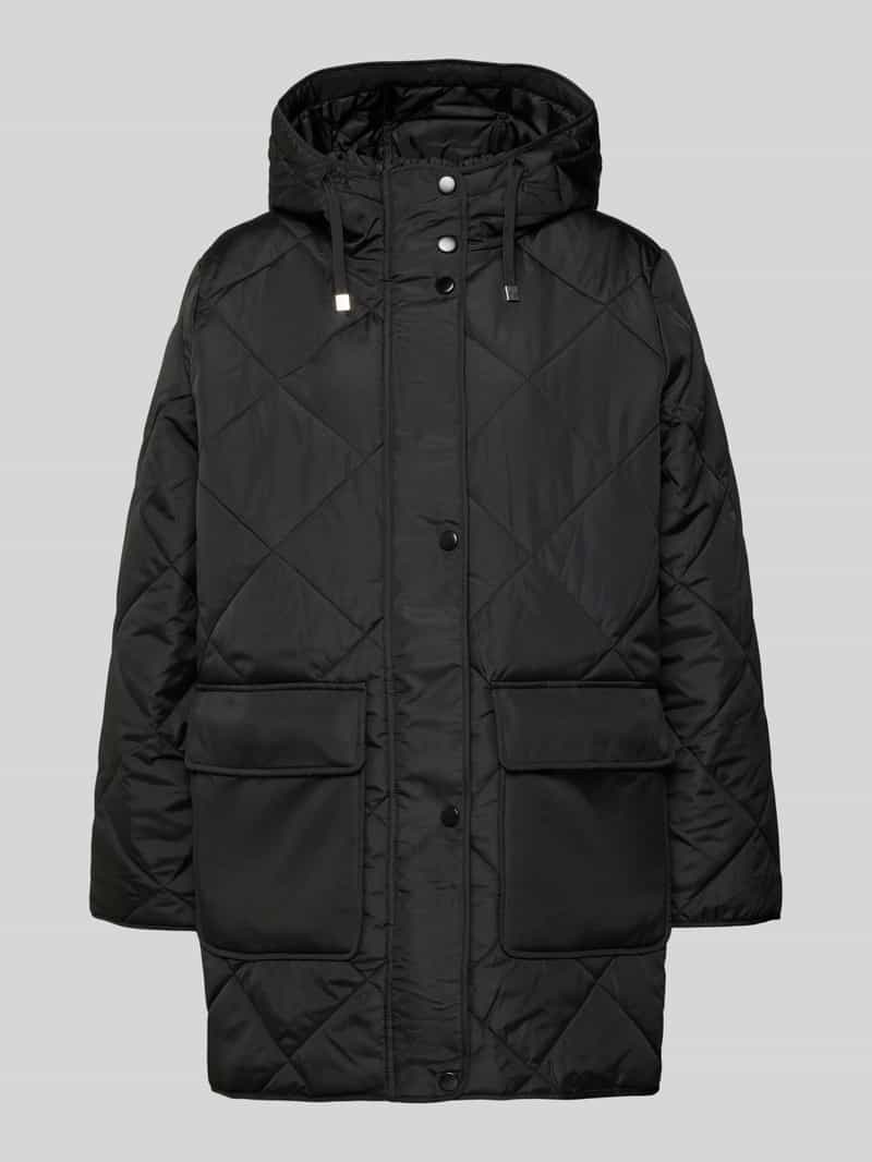 Vero Moda Verkorte gewatteerde lange jas met capuchon model 'MILLIE TESSA'