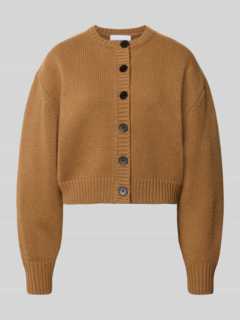 Style Icon Collection Knit cardigan van wol curated by Viky Rader