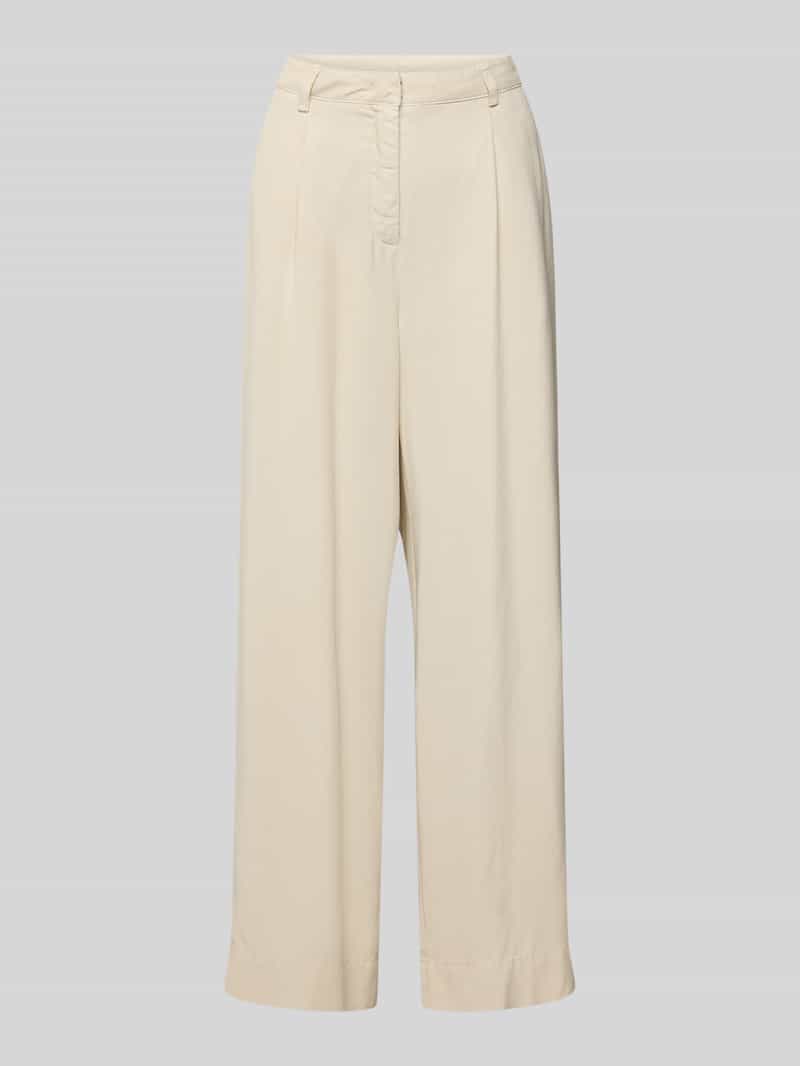 Stoffen broek met Franse steekzakken, model 'ADELINE'