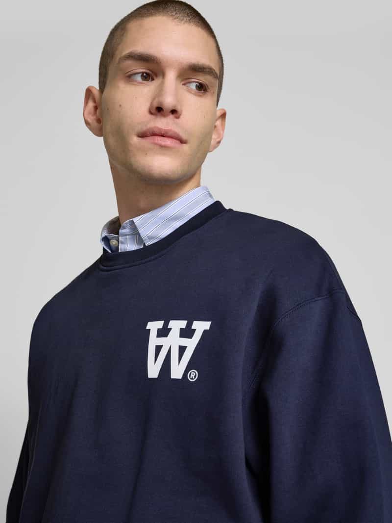 Wood Oversized sweatshirt van katoen
