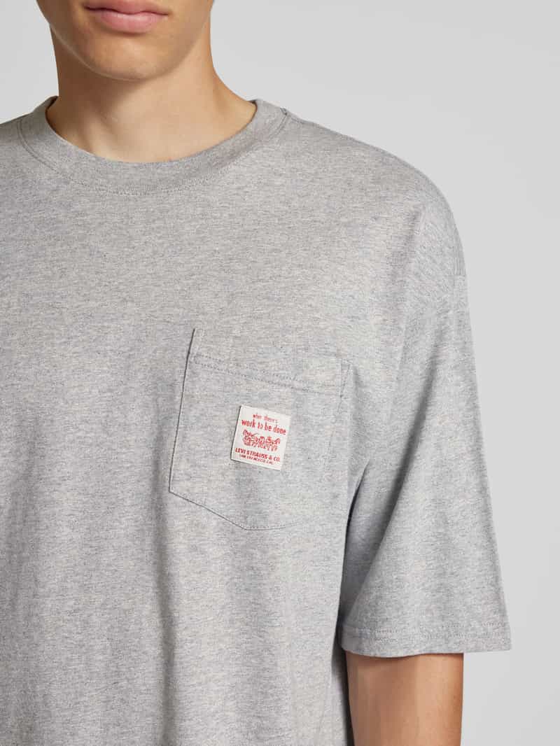 Levi's T-shirt met borstzak