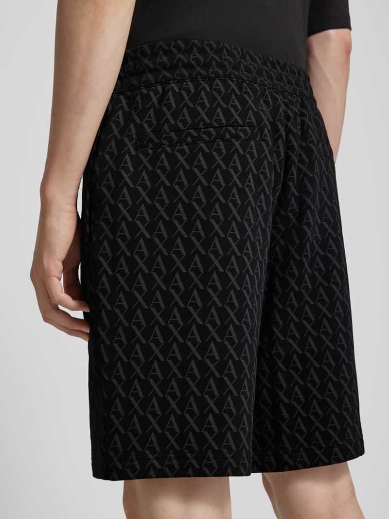 Armani Exchange Shorts met elastische band
