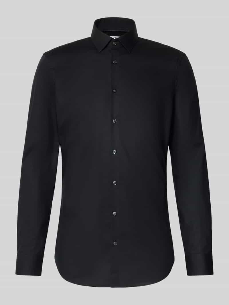 Super slim fit zakelijk overhemd van popeline