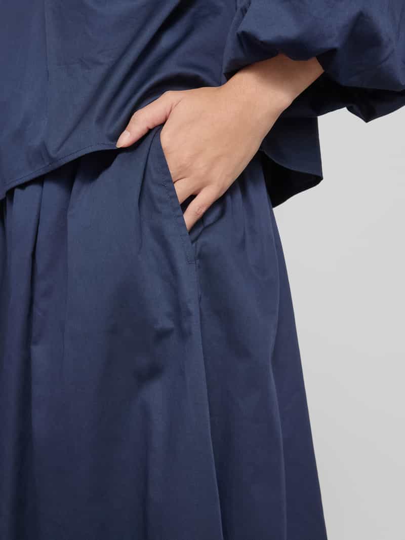 Christian Berg Woman Broek met wijde pijpen en elastische band