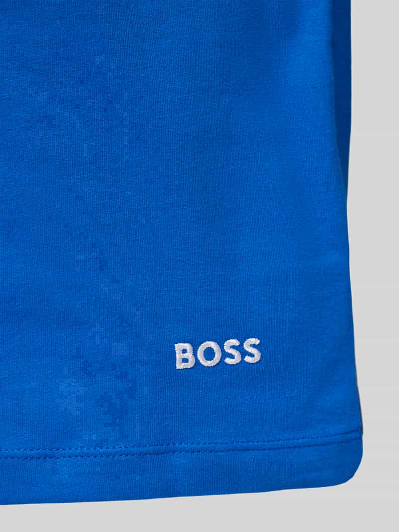 Boss Tanktop met labelprint in een set van 3 stuks