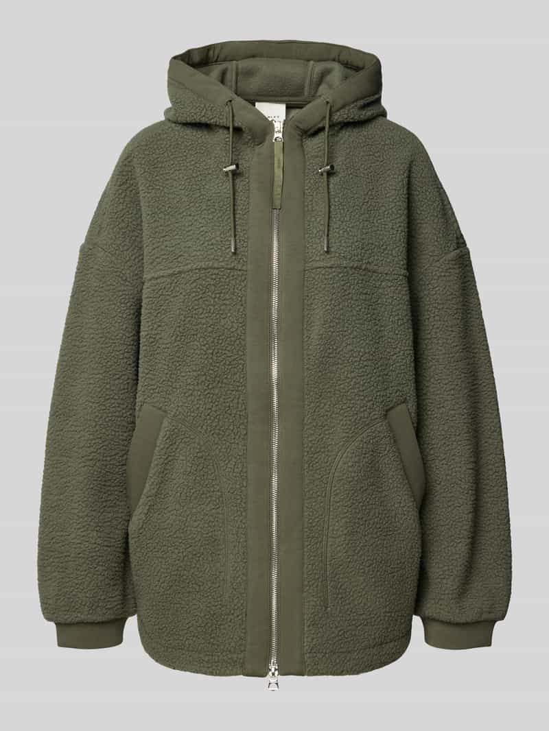 Varley Relaxed fit fleecejack met capuchon model 'FEY'