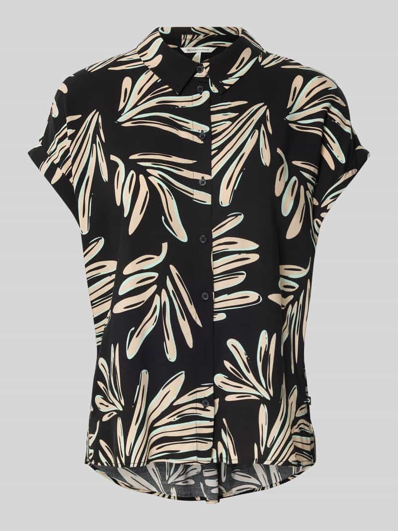 Tom Tailor Denim Regular fit overhemdblouse van pure viscose