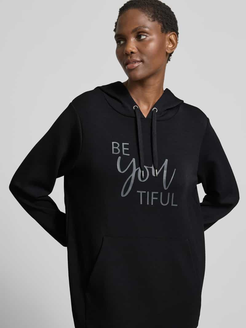 Soyaconcept Sweatjurk met kangoeroezak model 'BANU'
