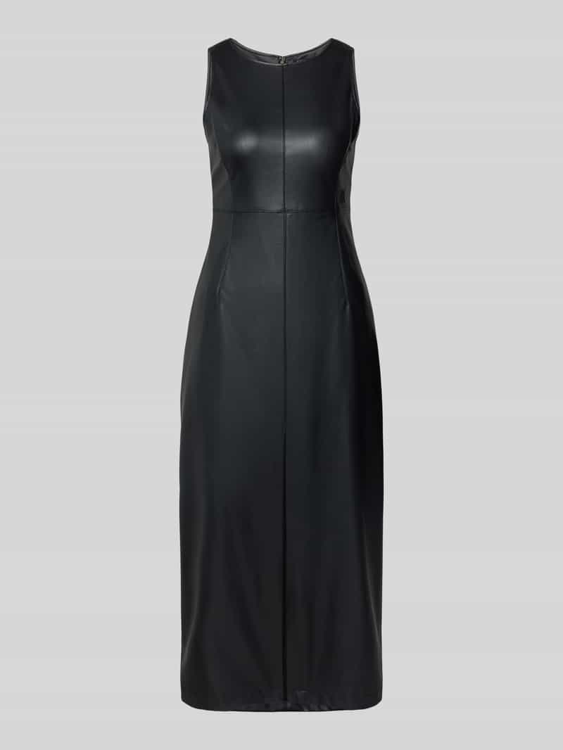Armani Exchange Maxi-jurk in leerlook