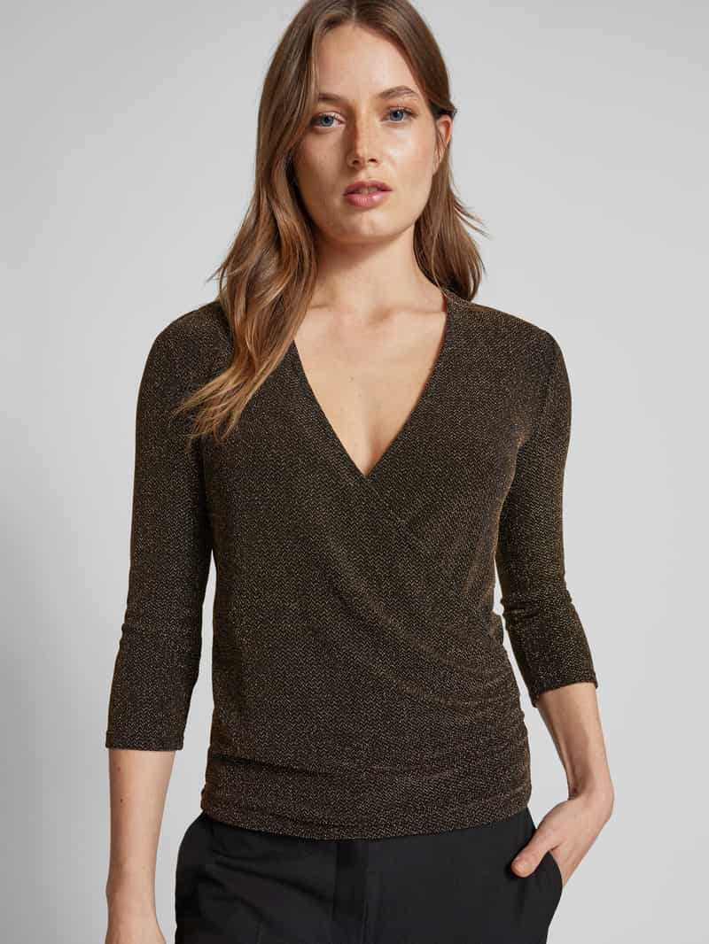 Christian Berg Woman Selection Regular fit blouse met 3 4-mouwen