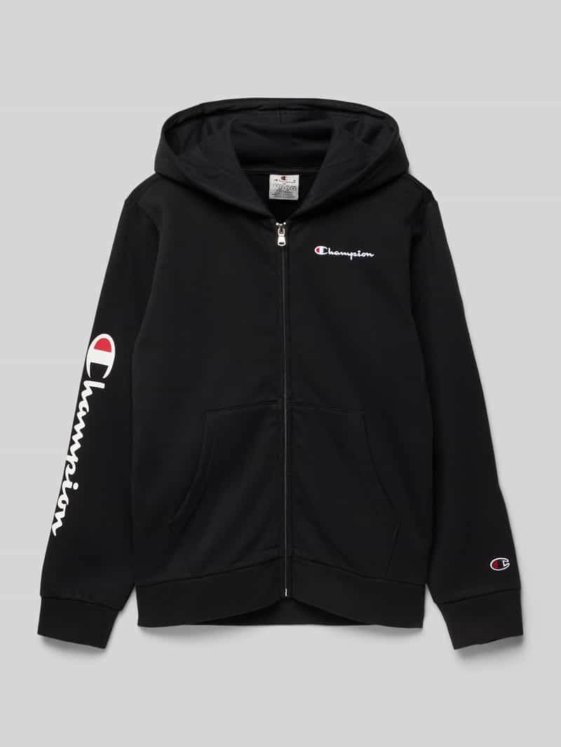 Champion Sweatjack met labelstitching
