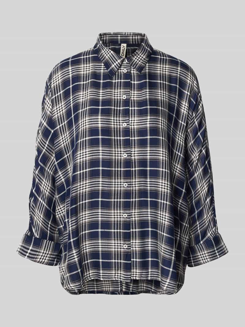 Only Loose fit vrijetijdsoverhemd van pure viscose model 'GRACE'