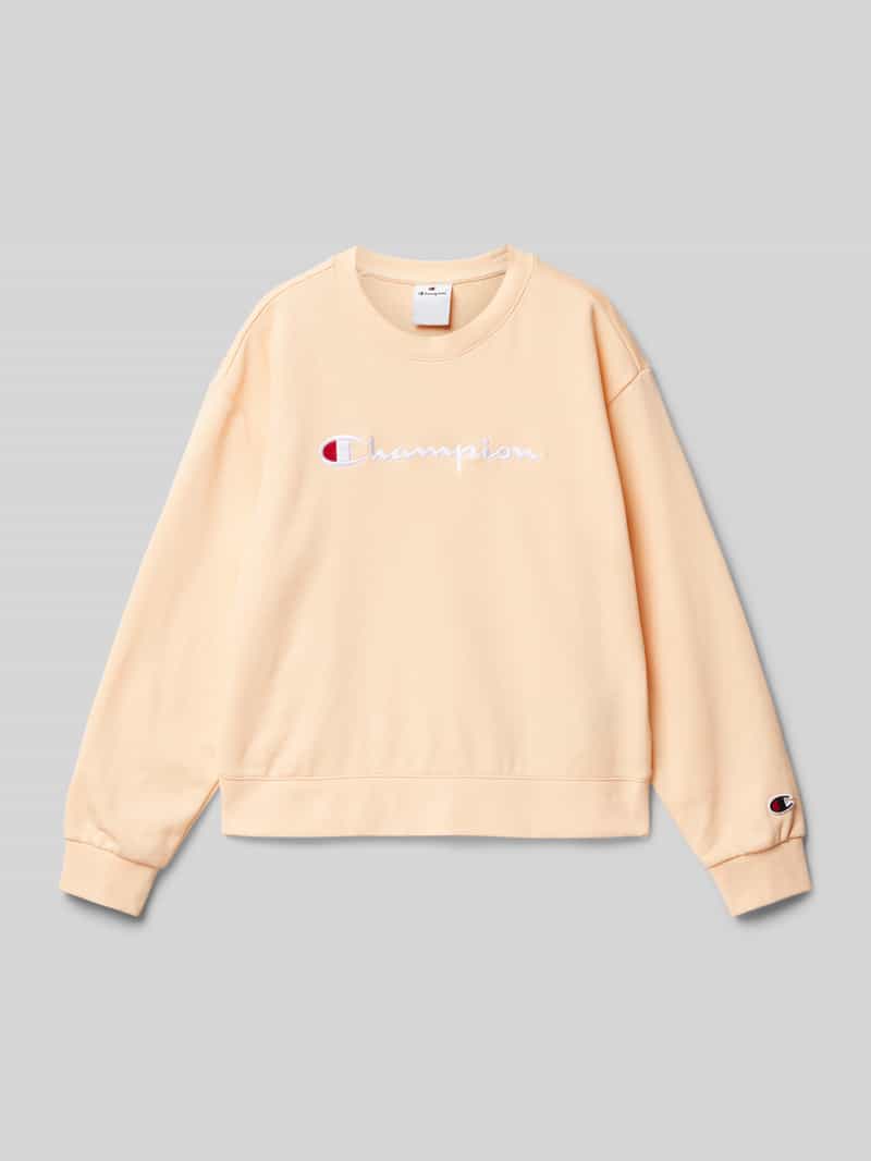Champion Sweatshirt met labelstitching