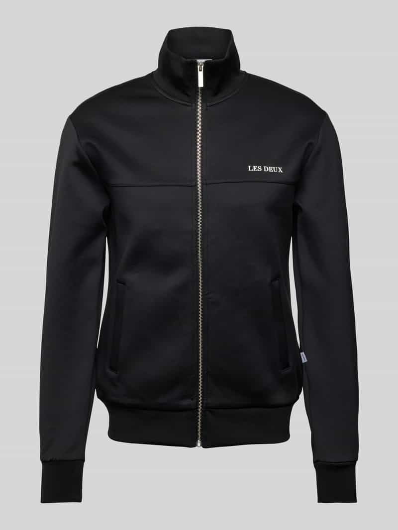 Les Deux Sweatjack met labelprint model 'Ballier'