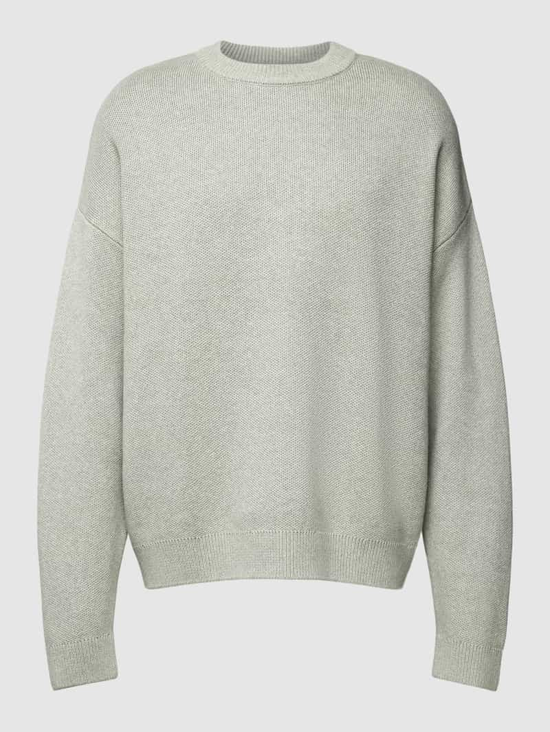 Jack & jones Gebreide pullover in gemêleerde look met oversized schouders