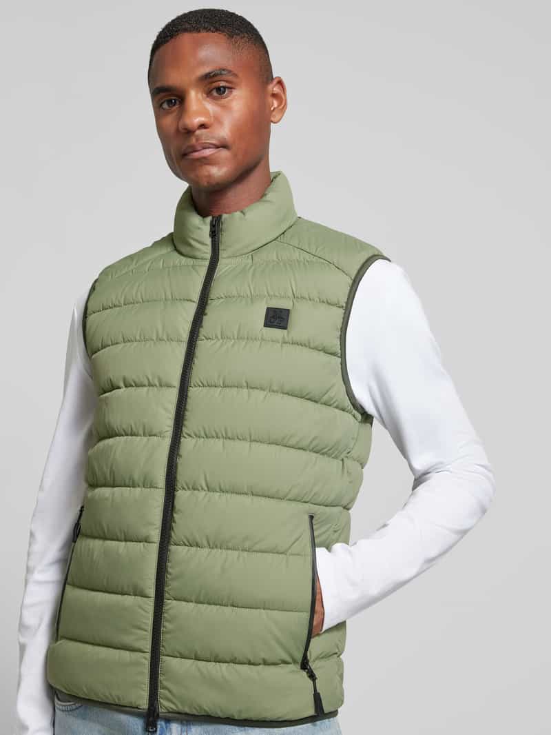 Marc O'Polo Gewatteerde bodywarmer met tweewegritssluiting