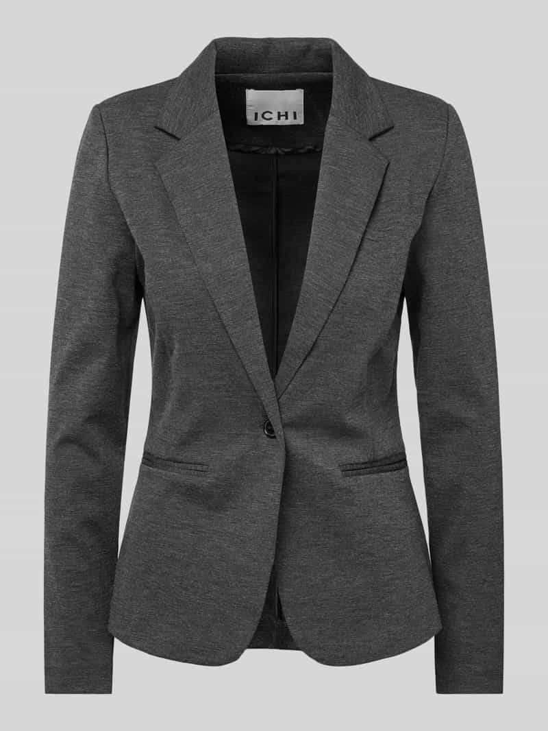 Slim fit blazer met paspelzakken, model 'KATE'