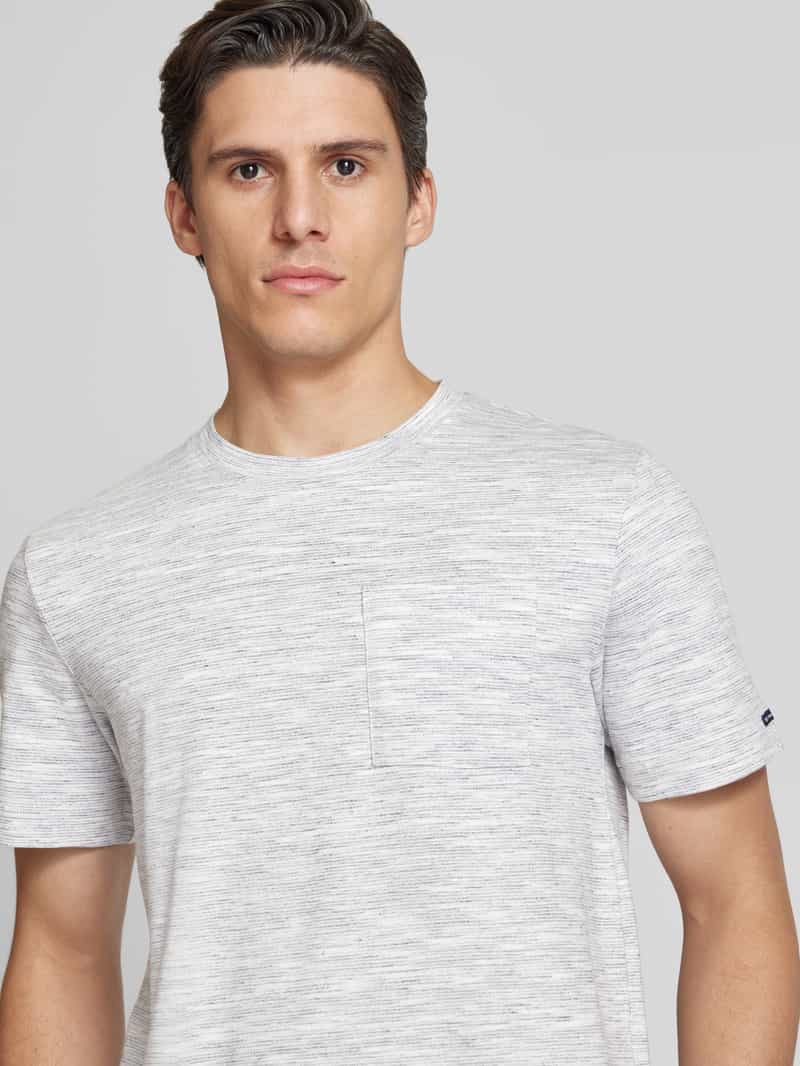 Tom Tailor Regular fit T-shirt van katoenmix