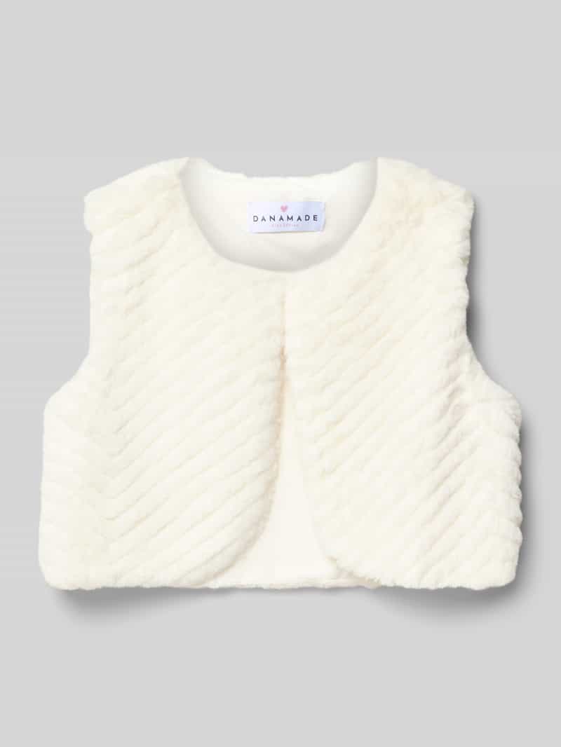DANAMADE Gilet van imitatiebont model 'HASEL'