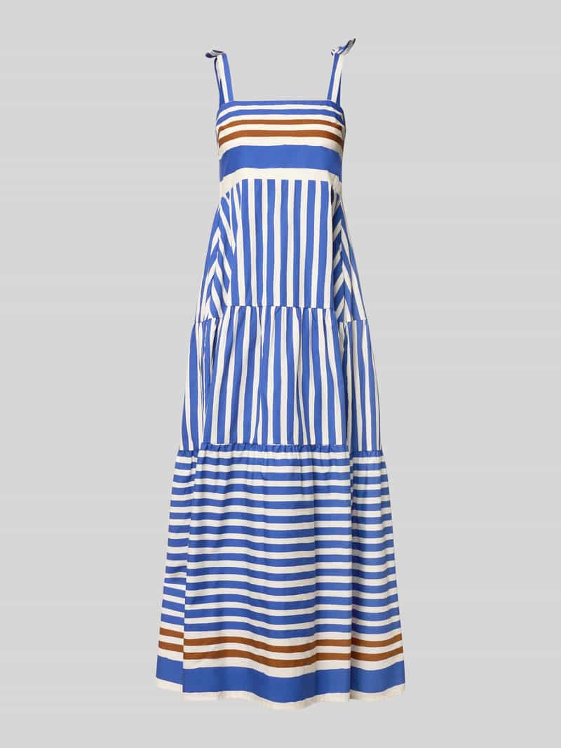 midi-jurk in laagjeslook