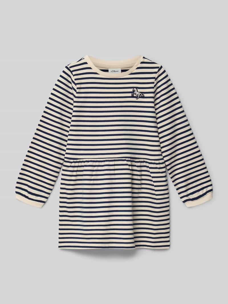 s.Oliver RED LABEL Regular fit sweatjurk van katoenmix