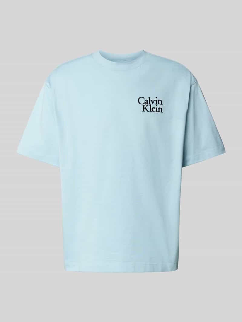 Calvin Klein Jeans T-shirt met labelstitching