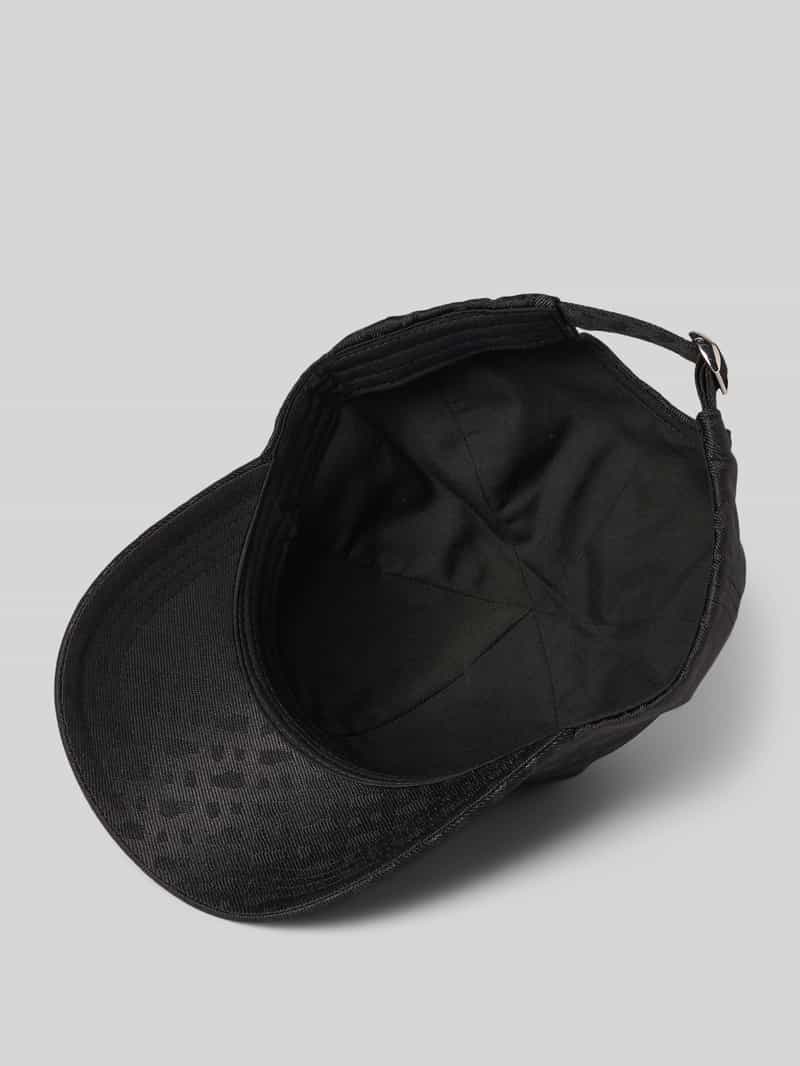 Boss Baseballpet met monochroom motief