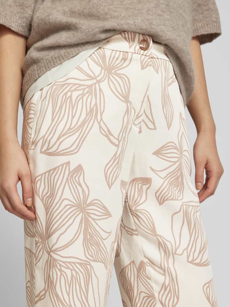 TONI Regular fit stoffen broek met steekzakken model 'Luisa Beauty'