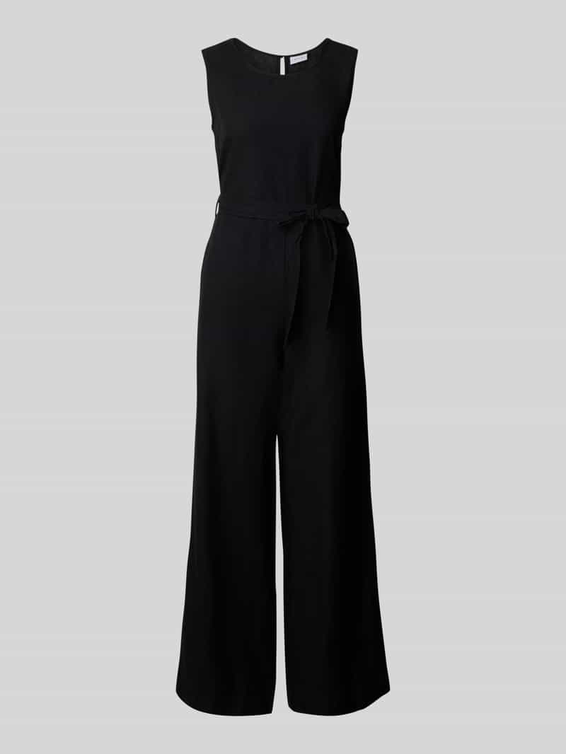 Vila Jumpsuit met druppelvormig rugdecolleté aan de achterkant