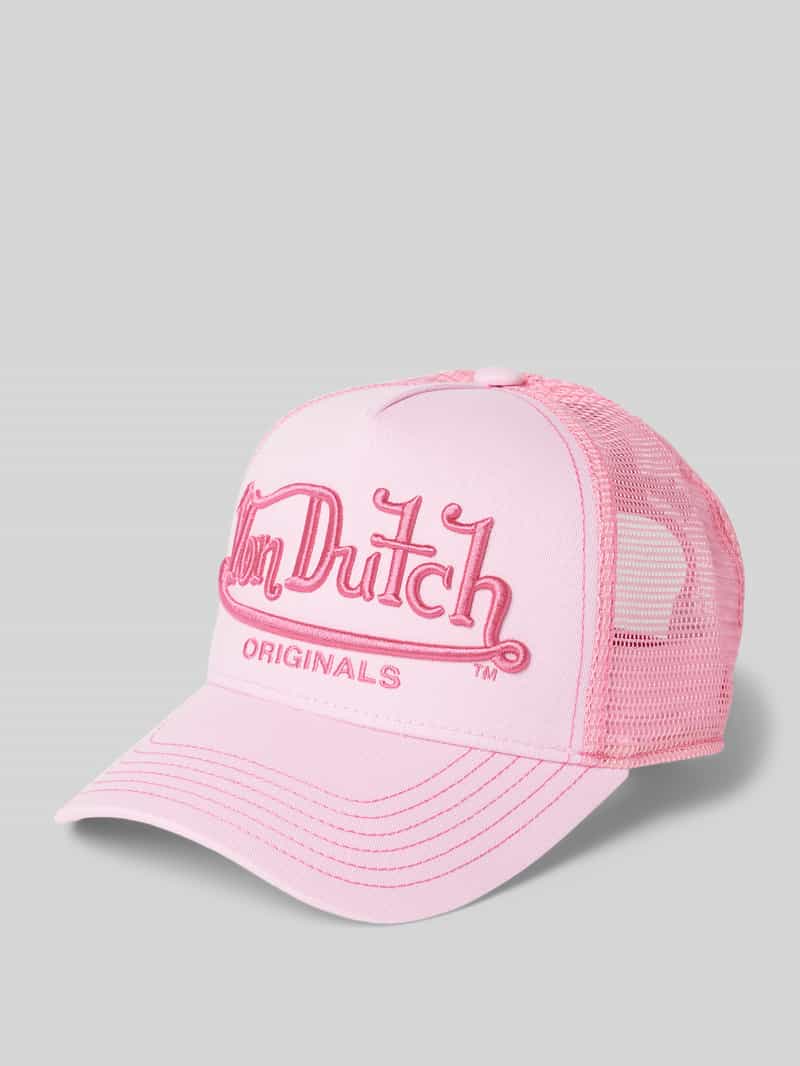Von Dutch Trucker-pet met labelstitching model 'RIVERSIDE'